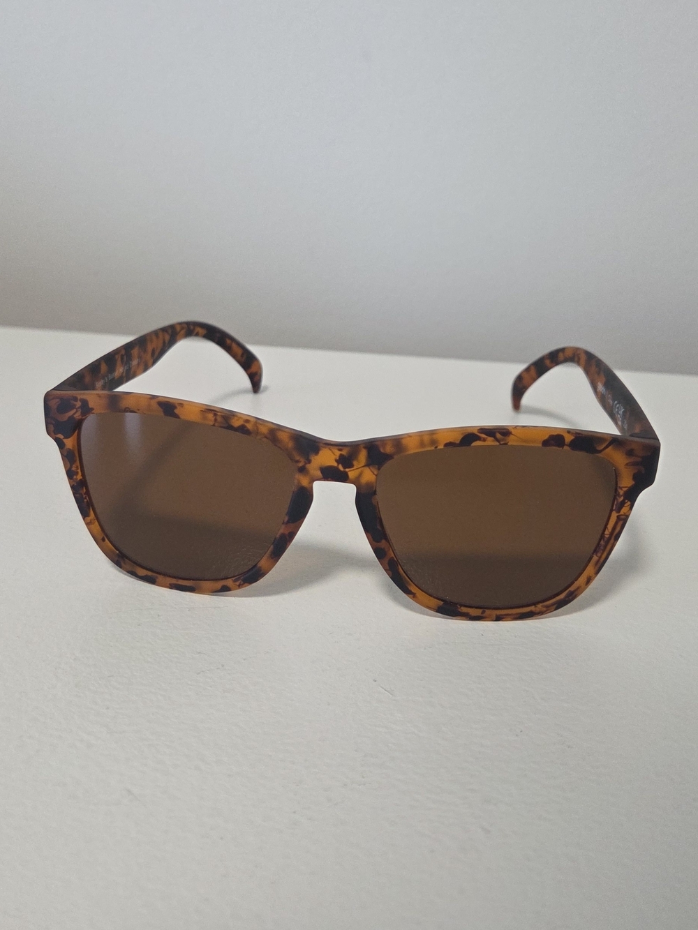 Goodr Tortoiseshell Brown Polarized Sunglasses Women